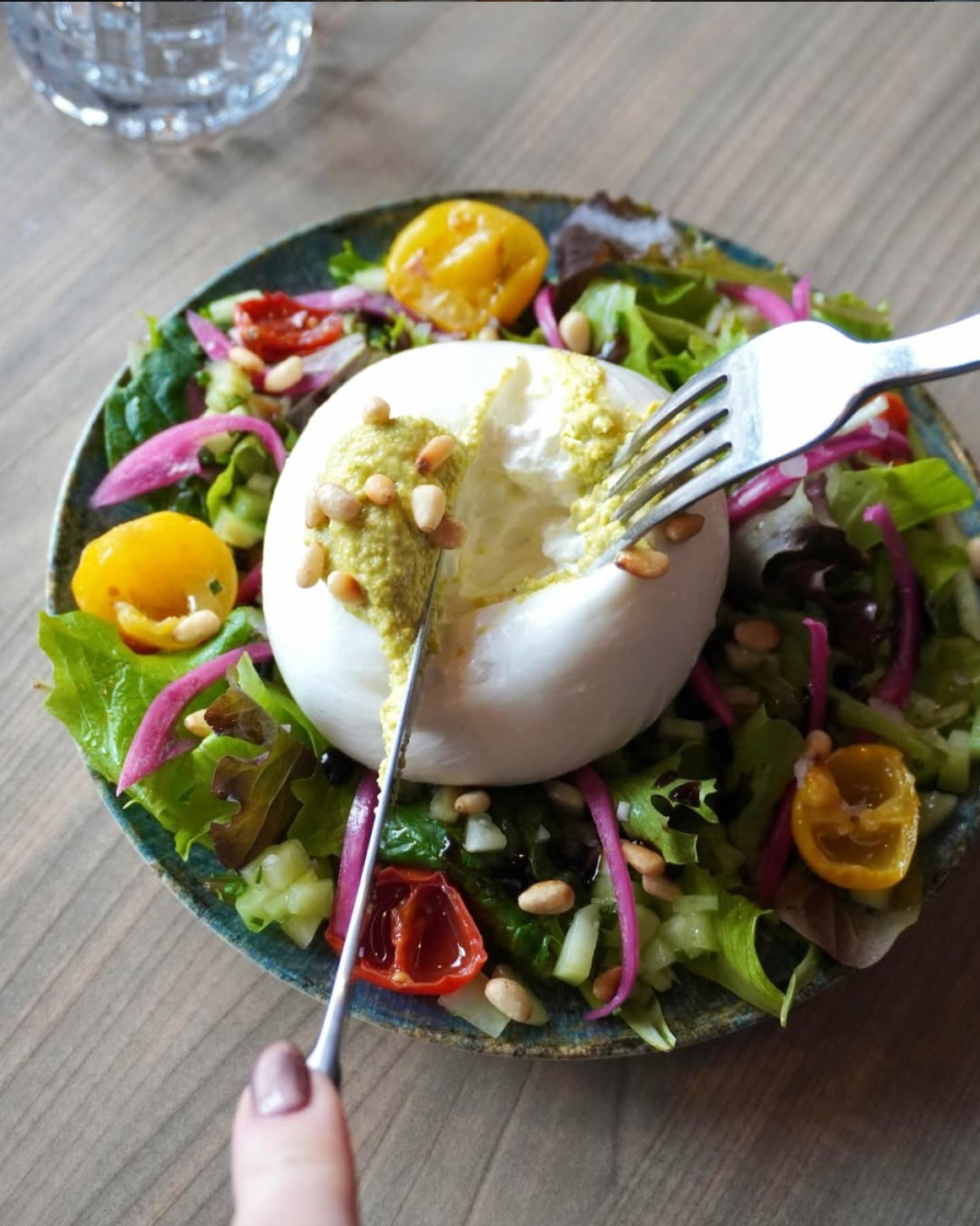 Salade burrata